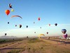 Floating With Balloons